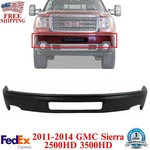 Front Bumper Face Bar Primed Steel For 2011-2014 Gmc Sierra 2500HD 3500HD. Fixed Price $309.25.