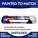 New Painted To Match 2008-2012 Jeep Liberty Ltd Model Unfolded Front Bumper. Fixed Price $111.99.