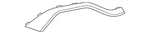 Genuine Audi Outer Molding 4K8-807-731-A-3Q0. Fixed Price $1868.85.