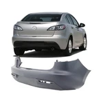 Rear Bumper Cover For 2010-2011 Mazda 3 Primed BBM450221MBB MA1100201. Fixed Price $136.16.