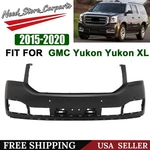 New Primed Front Bumper Cover Fascia For 2015-2020 Gmc Yukon W/ Park Sensor. Fixed Price $192.99.