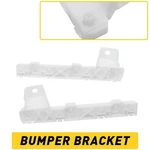 Pair Front Bumper Bracket Fit For 2008-17 Mitsubishi Lancer 6400F549 6400F550. Fixed Price $14.72.