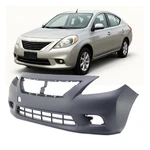 Primed Front Bumper Cover For 2012-2014 Nissan Versa 1.6 Sl Sv Advance Sense. Fixed Price $150.08.