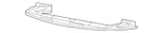 Genuine Jaguar 02-08 X-type Front Bumper Spoiler Valance Panel C2S40956. Fixed Price $285.95.