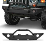Front Bumper Guard Fit Wrangler Jku 2007-2018 W/ Fog Light Hole Winch Plate. Fixed Price $210.99.