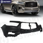 For Infiniti QX80 2018-2022 Front Upper Bumper Cover Fascia Primed 620226GW0H. Fixed Price $389.97.