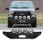 Vijay 2015-2017 Ford F-150 (excl.raptor) Front Bumper With Round Headlight. Fixed Price $789.00.