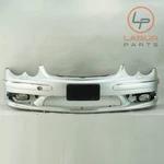 W209 03-05 Mercedes Clk Class Amg Front Bumper Cover Silver Damaged BR582. Fixed Price $949.99.