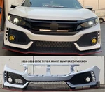Fits 16-21 Honda Civic Si 4DR Type-r Front+rear Bumper Cover With Lip Plastic. Fixed Price $2500.00.