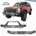 Hooke Road Front Rear Bumper For 1984-2001 Jeep Cherokee Xj. Fixed Price $199.51.