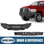 Hooke Road Steel Front Bumper Rear For Dodge Ram 2500/3500 2006-2009. Fixed Price $499.69.