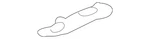 Genuine Acura Bumper Guide 71593-SEP-A00. Fixed Price $50.65.