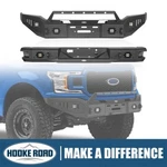Hooke Road Front Rear Back Bumper W/light Winch Plate Fit 2018-2020 Ford F-150. Fixed Price $419.26.