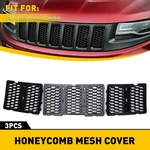 3 Pcs Set Honeycomb Mesh Grille Insert Black For 2014-2016 Jeep Grand Cherokee. Fixed Price $32.99.