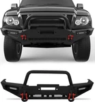 Black Steel Front Bumper Fit 1998-2011 Ford Ranger Offroad Style Winch Plate. Fixed Price $405.00.