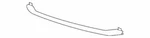Genuine Volkswagen 2010-2014 Gti Golf Bumper Center Steel Plate 5K0-807-651-D. Fixed Price $95.04.
