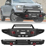 Steel Front+rear Bumper W/winch Plate Leds 10-2014 Ford F-150 Svt Raptor. Fixed Price $1199.99.