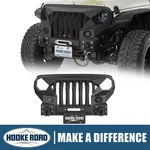 Hooke Road Front Bumper W/ Steel Grill Fit 18-26 Jeep Wrangler Jl & Gladiator Jt. Fixed Price $669.69.