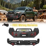 Aaiwa Front Rear Bumper For 2016-2023 Toyota Tacoma W/winch Plate Led Lights. Fixed Price $449.95.