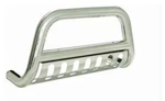 Smittybilt Stainless Bull Bar Grill Guard Fits 07-10 Silverado/sierra 2500/3500. Fixed Price $145.00.