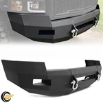 Powder Coated Steel Front Bumper For 2007-2010 Chevrolet Silverado 2500 3500 Hd. Fixed Price $429.49.