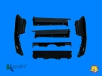1977, 1978, 1979 Cadillac Fleetwood/deville Rear Fillers ( Set Of 6 Pcs ). Fixed Price $299.99.