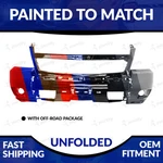 New Painted 2007-2014 Chevrolet Tahoe/suburban/avalanche Unfolded Front Bumper. Fixed Price $137.99.