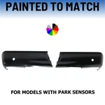 New Choose Your Color Painted Rear Bumper Ends 2015-2020 Ford F-150. Fixed Price $501.08.