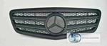 W221 Class S550 S65 S600 Grille Amg 100% Matte Black 2010-2013. Fixed Price $334.00.