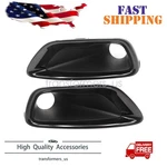 Black Left+right Fog Light Lamp Cover Bezel For 2017 18-2021 Jeep Grand Cherokee. Fixed Price $37.99.