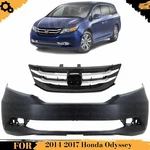 Front Bumper Cover Fascia & Grille Assembly For 2014-2017 Honda Odyssey. Fixed Price $288.88.