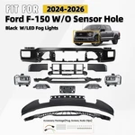 Front Bumper Assembly 2024-2026 Ford F-150 Led Fog Lights W/o Sensor Hole. Fixed Price $759.99.