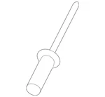 Genuine Ford Side Retainer Rivet W706737-S300. Fixed Price $10.44.