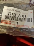 Genuine Oem Lexus 06-08 IS250 IS350 Lower Front Bumper Hole Cover 52129-53902. Fixed Price $12.00.