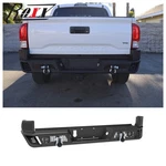 For 2016-2023 Toyota Tacoma Heavy Duty Steel Rear Bumper W/led Lights+d-rings. Fixed Price $322.99.