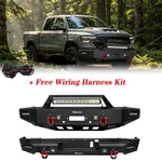 For 2019-2024 Dodge Ram 1500 Aaiwa New Front Rear Bumper Steel W/ Led Lights. Fixed Price $479.99.