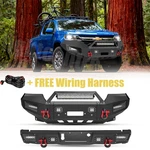 Aaiwa For 2015-2022 Chevy Colorado Front Bumper With Led Lights And D-rings. Fixed Price $689.95.