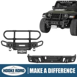 Hooke Road Tubular Steel Front Bumper Rear Fit Jeep Gladiator Jt 20-26. Fixed Price $359.28.