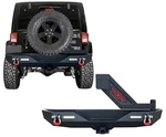 Vijay New Rear Bumper W/spare Tire Rack &d-ring& Lights For 07-18 Wranglerjk/jku. Fixed Price $379.99.