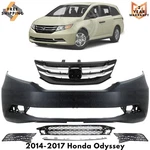 Front Bumper Cover Fascia & Grille Assembly For 2014-2017 Honda Odyssey. Fixed Price $495.00.