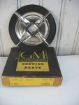 Nos New Gm #3736536 Chevrolet Chevy 1957 Front Bumper Bullet Inserts (qty 1). Fixed Price $42.99.