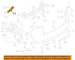 Mazda Oem 17-18 CX-5 Rear Bumper-retaining Bracket Right KB8A502H1B. Fixed Price $16.30.