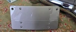 90 - 02 Mercedes R129 SL320 500SL 600SL 300SL Front License Plate Holder Tan. Fixed Price $245.00.