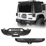 Explorer Front & Rear Bumper W/winch Plate D-rings For Jeep Wrangler Jk 07-18. Fixed Price $459.63.