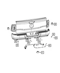 Genuine Mopar Rear Bumper Wiring 52112732AE. Fixed Price $260.61.