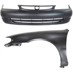 5211902903, 5381202051 New Set Of Bumper Covers Fascias Front For Corolla Pair. Fixed Price $211.80.