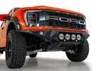 Addictive Desert Designs 2021+ Ford Raptor Bomber Front Bumper W/ 4 Rigid 360. Fixed Price $2733.99.