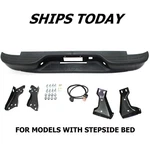 New Complete Rear Bumper Assembly For Silverado 1500 Sierra Stepside. Fixed Price $293.45.