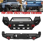 Aaiwa For 2016-2023 Toyota Tacoma Front Rear Bumper W/winch Plate & Led Lights. Fixed Price $519.99.