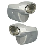 1957 Chevrolet 150 210 Belair Nomad Bumper Corner Rear End Pair Chrome Dii 4062. Fixed Price $410.95.
